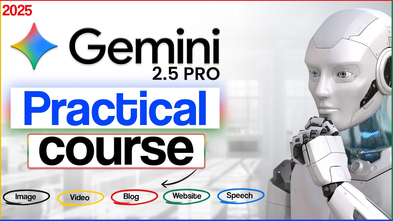 Gemini 2.5 Pro Course in Hindi 2025 | Gemini AI Tutorial for Beginners | #geminitutorial