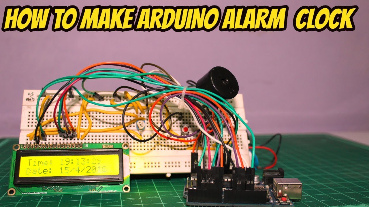 How to make Arduino alarm clock ||[HINDI]