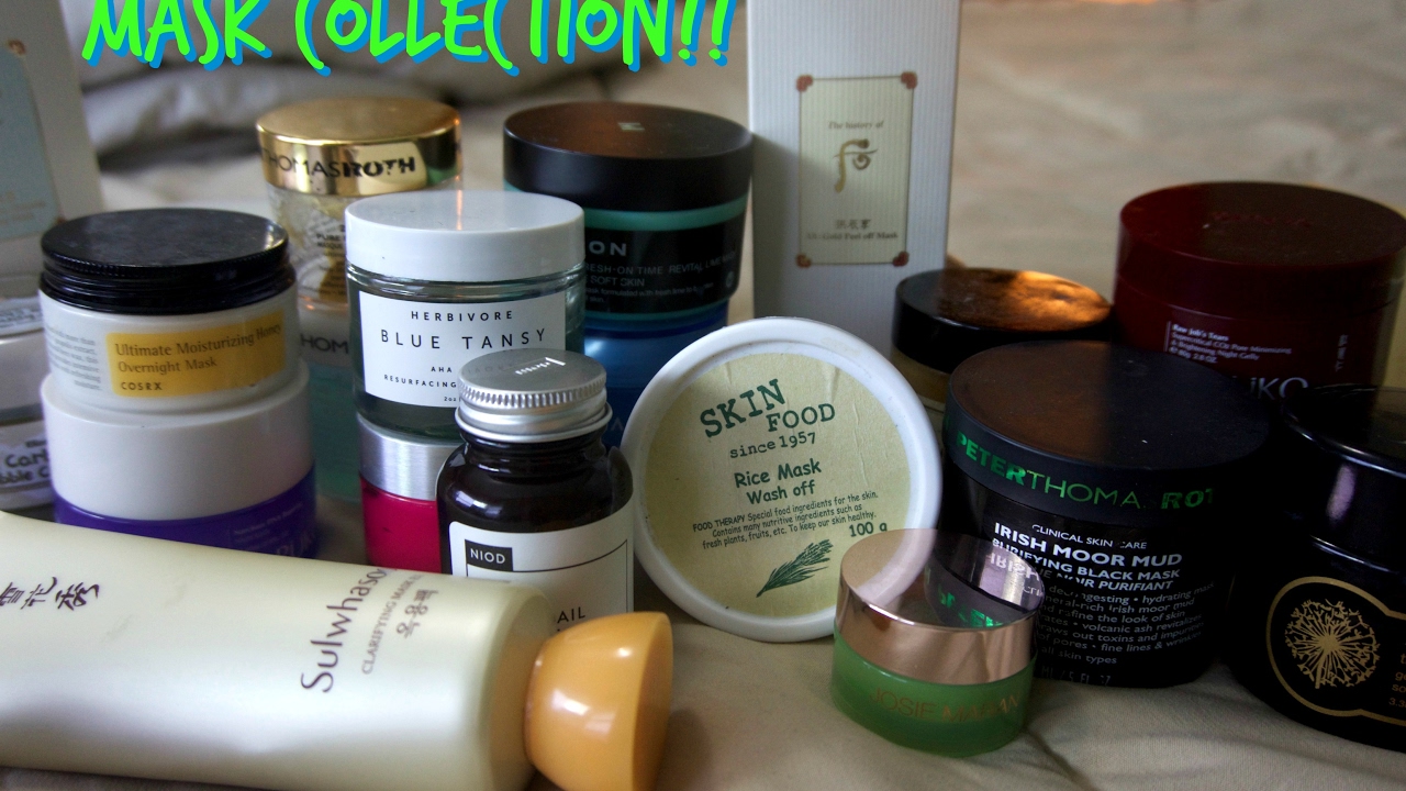 MASK COLLECTION :: HYDRATING, EXFOLIATING, DECONGESTING, AND MORE!!