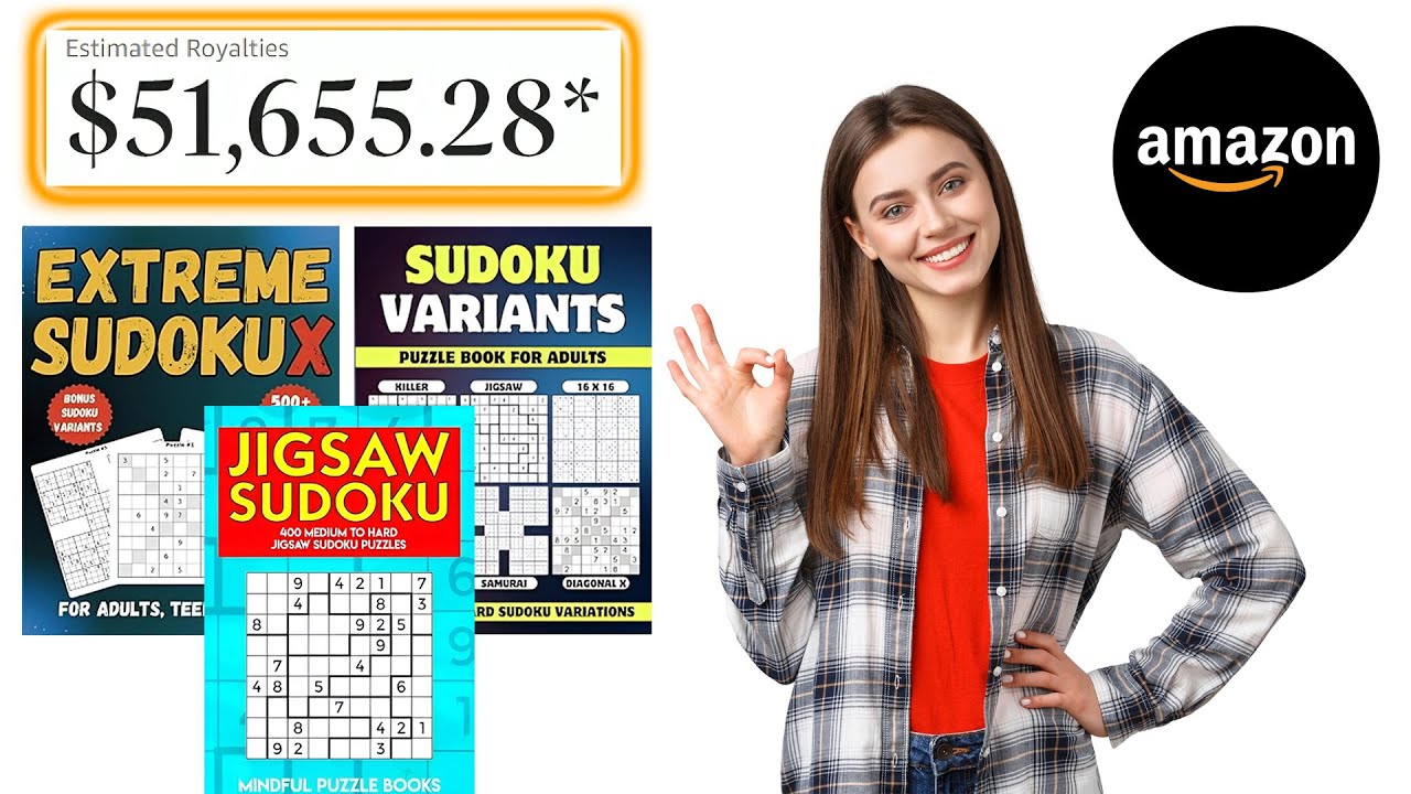 Secret Script to Create Unlimited Puzzle Books on Amazon KDP