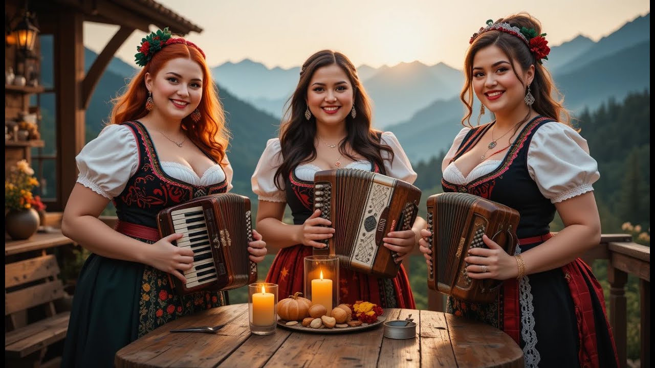 🎶 Echoes from the Past! Old World Folk Instrumentals – Zither, Dulcimer, Accordion 🪗🎻
