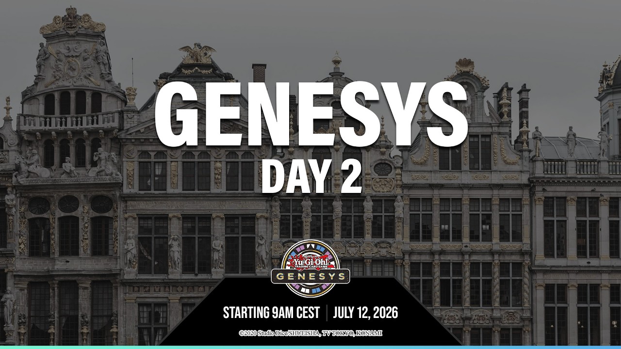 Livestream | Yu-Gi-Oh! European World Championship Qualifier Brussels 2026 &ndash; Day 2 Match 2