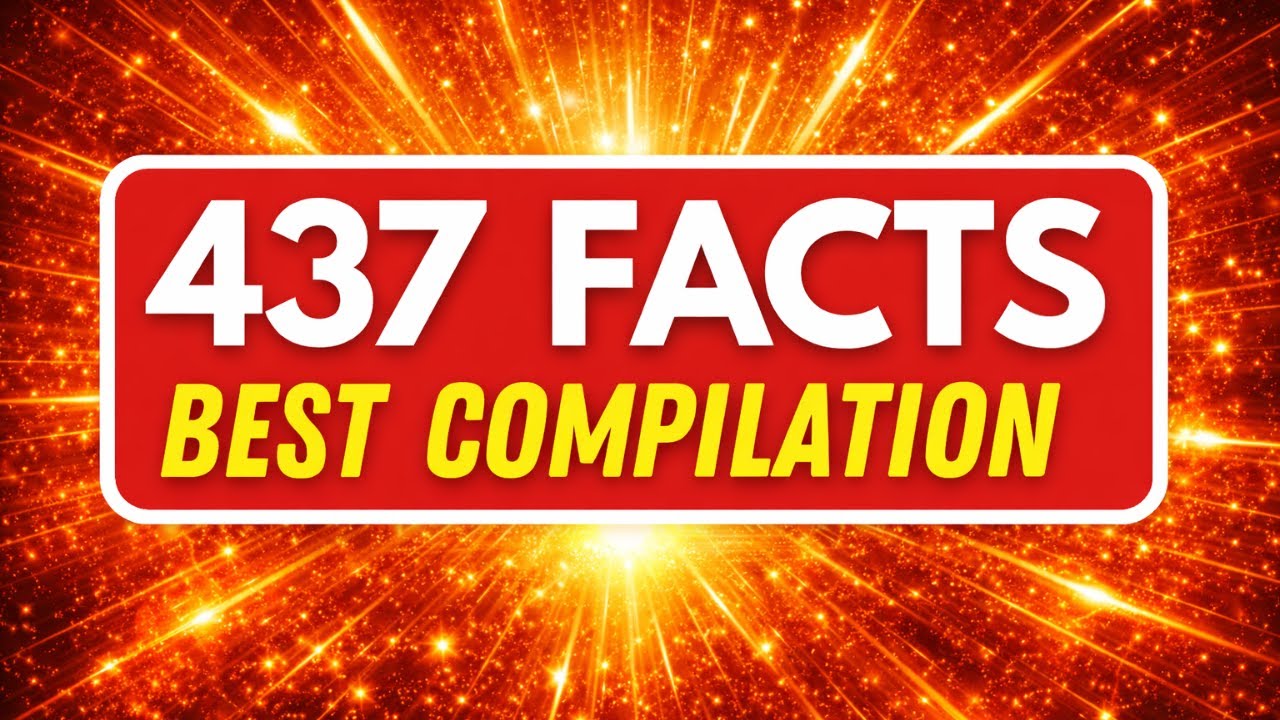 437 MIND-BLOWING Random FACTS In One Video😲 | Zarpado Best Compilation