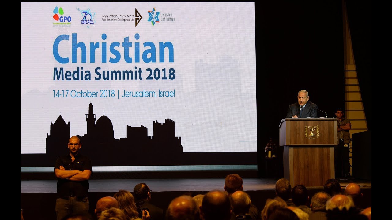 PM Netanyahu's remarks at Christian Media Summit