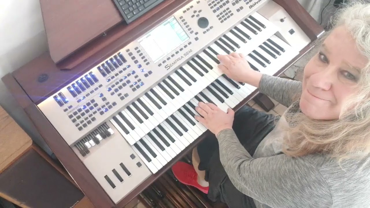 Lotusblume ♬ (Böhm-Orgel SEMPRA SE 40)