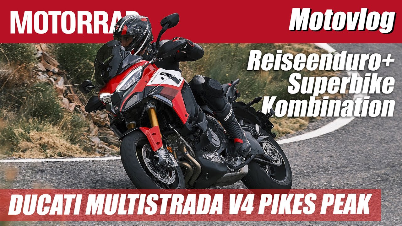 Ducati Multistrada V4 Pikes Peak: Motovlog - Reiseennduro und Superbike, explosive Kombination!
