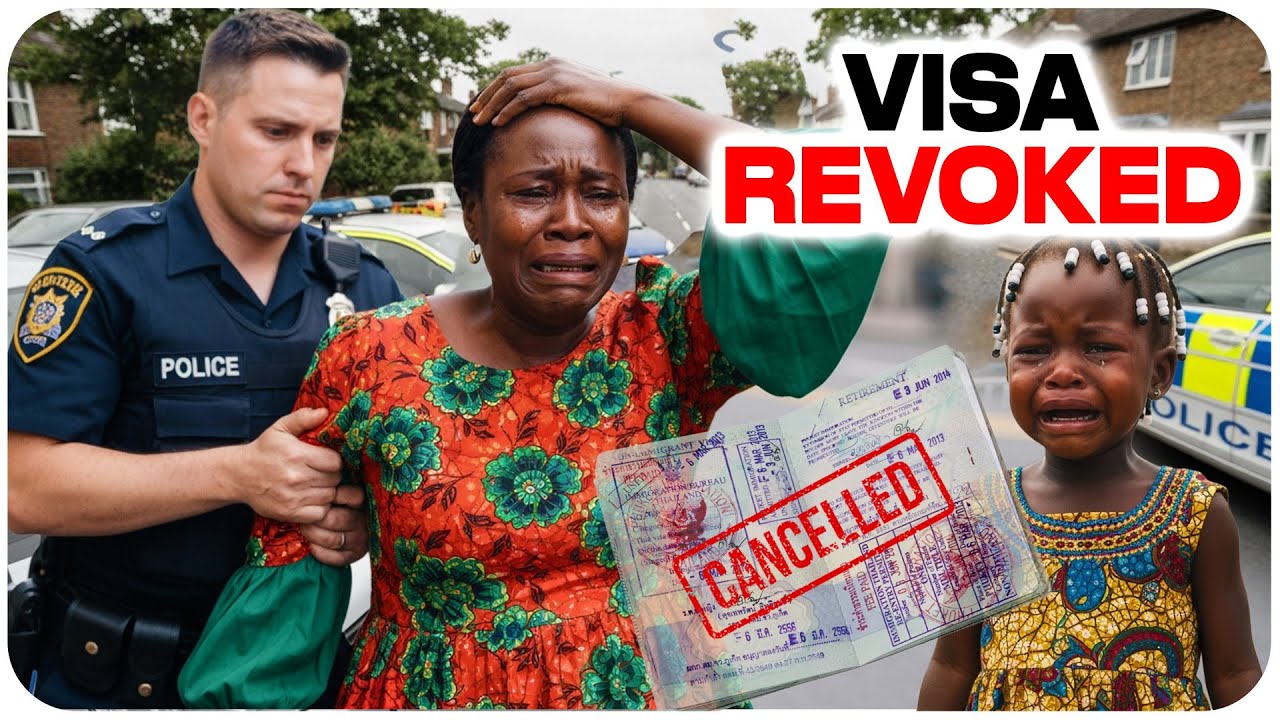 Британская виза нигерийской девушки ОТМЕНЕНА. Причина вас шокирует!