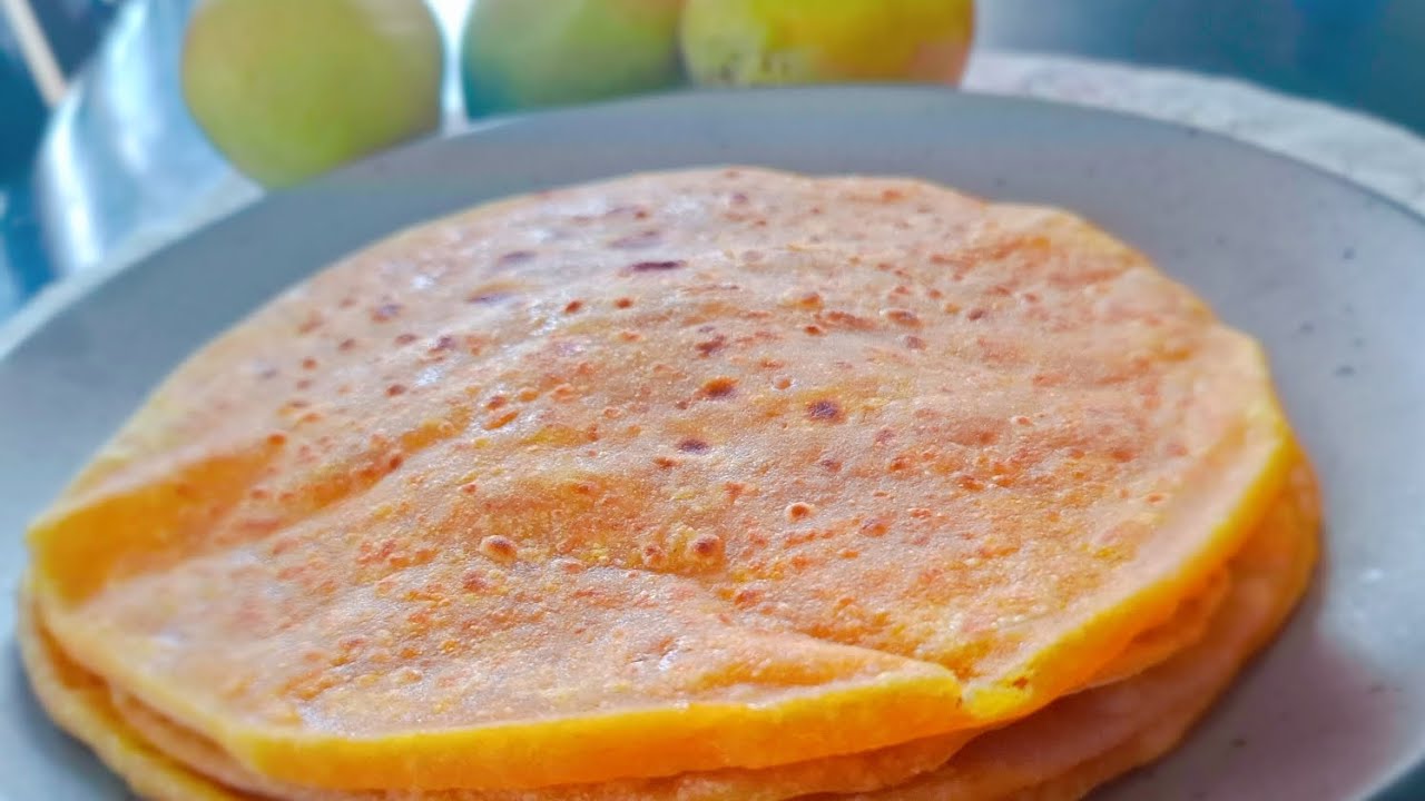 Stuffed mango paratha |mango paratha ,एकदम सॉफ्ट पके हुए आम का पराठा | पिकलेल्या आंब्याची पोळी