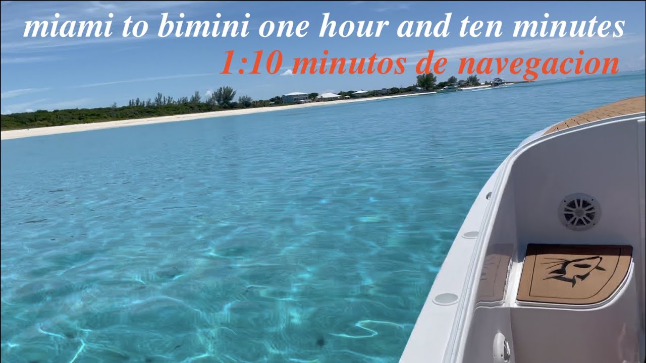 miami to bimini one hour and ten minutes🛥🛥🛥 EP-126
