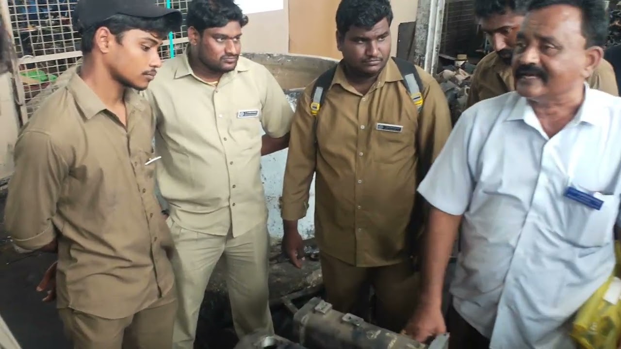 APSRTC workshop live Demo RTC driving school VDPM RTC bus training schl#rtc#viral #workshop