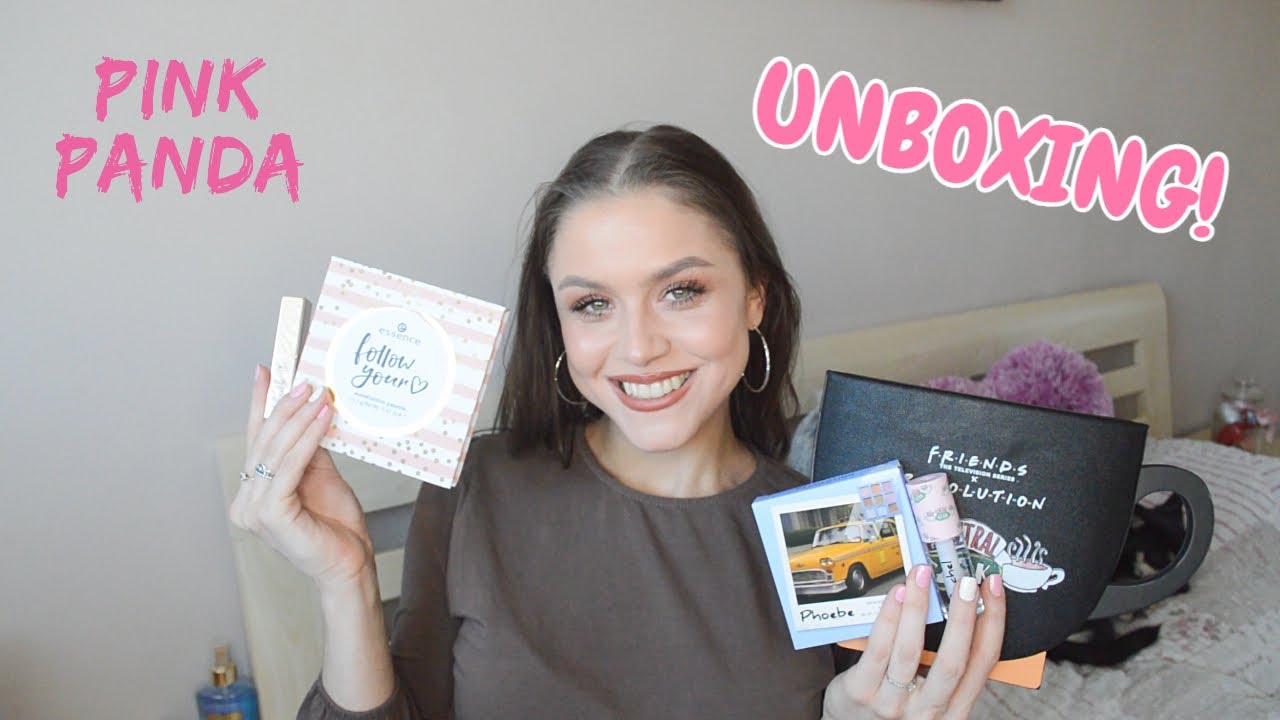 Pink Panda UNBOXING KOSMETIKY + MYSTERY BAG!