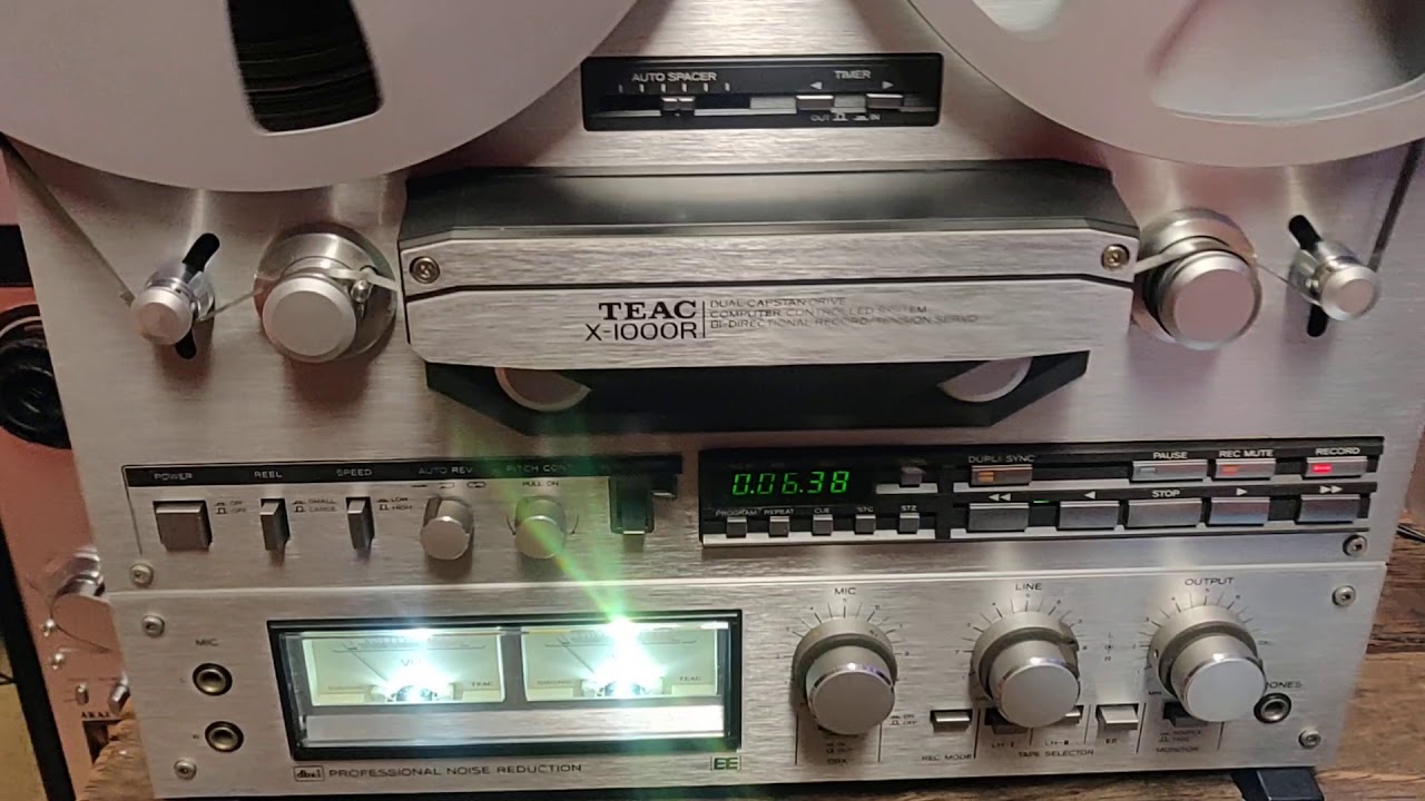 TEAC X 1000R test
