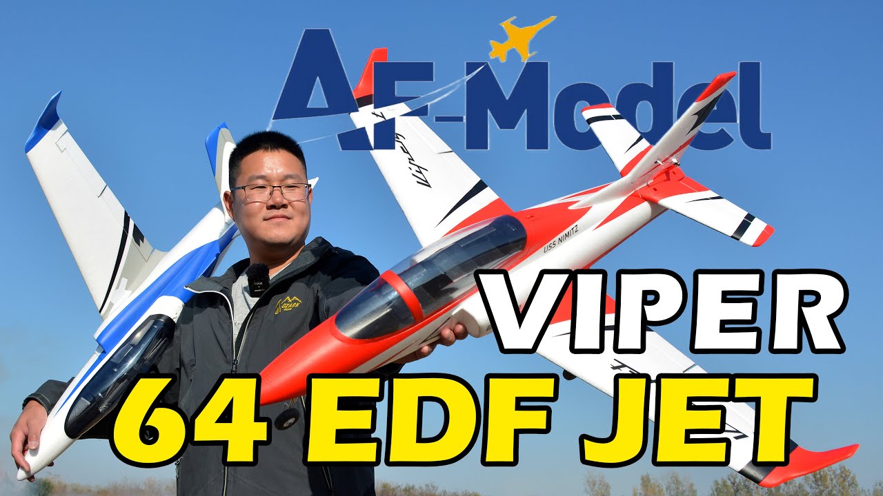 超级好飞的64涵道毒蛇航模，艾尔飞新机完全测评，AFmodel 64mm EDF Viper
