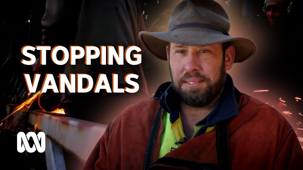 Boom gate builder vs vandals: the man on a mission to stop trespassers 🛠️🛑 | ABC Australia