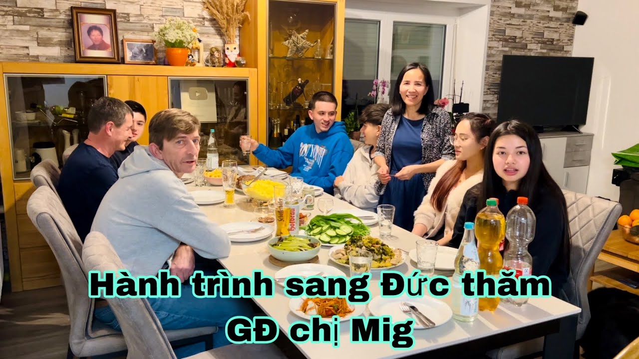 Hành trình sang Đức thăm gia đình chị Mig, Kevin bị Aimee dụ ăn thử món lòng,Mai le cuộc sống ở Pháp