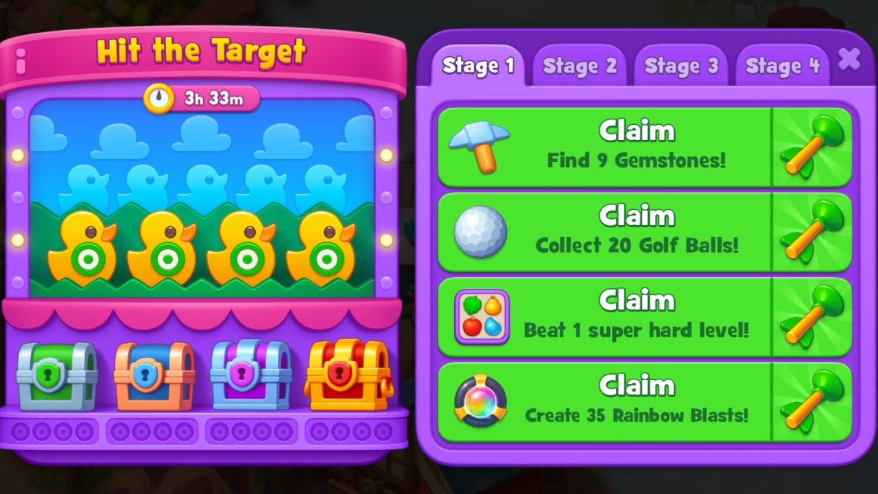 Township:-Hit the Target🎯Event Complete Time to Reward..!!! #township #trending #GardenScapes #games