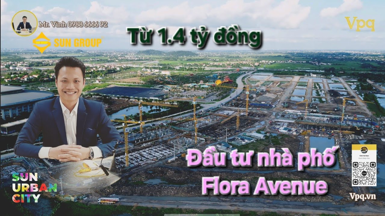 Đầu tư nh&agrave; phố Flora Avenue Sun Urban City vốn ban đầu từ 1.4 tỷ đồng