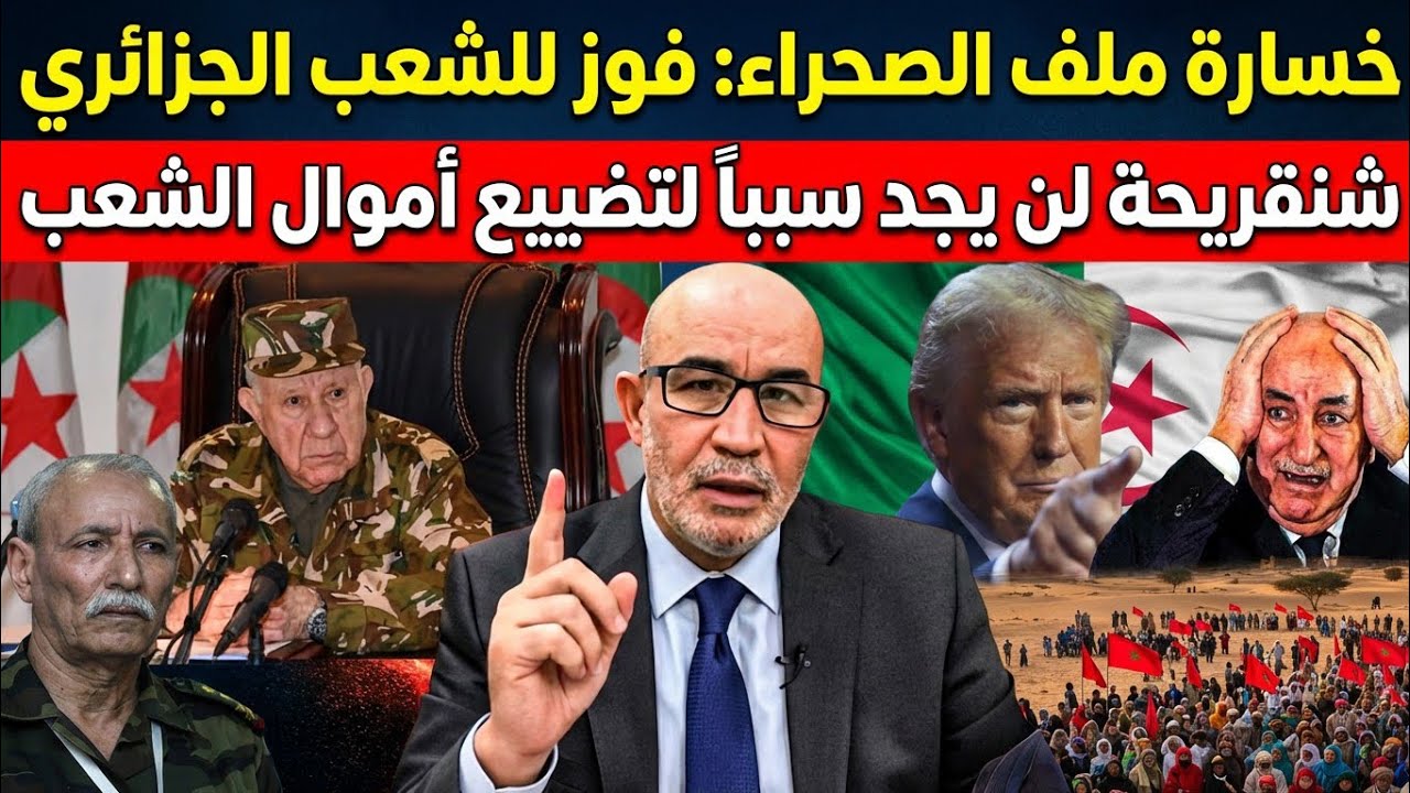 السبب الخفي لتشبث النظام الجزائري بالدفاع عن جبهة البوليساريو #المغرب #الجزائر #الصحراء 
