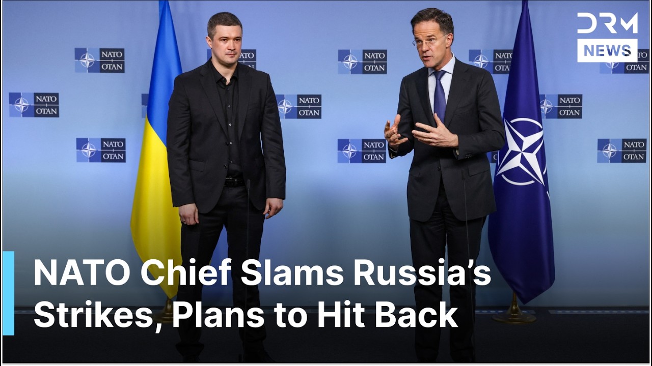 FULL: NATO Chief Rutte Slams Russia’s Civilian Strikes, Pledges Stronger Support for Kyiv | AC1G