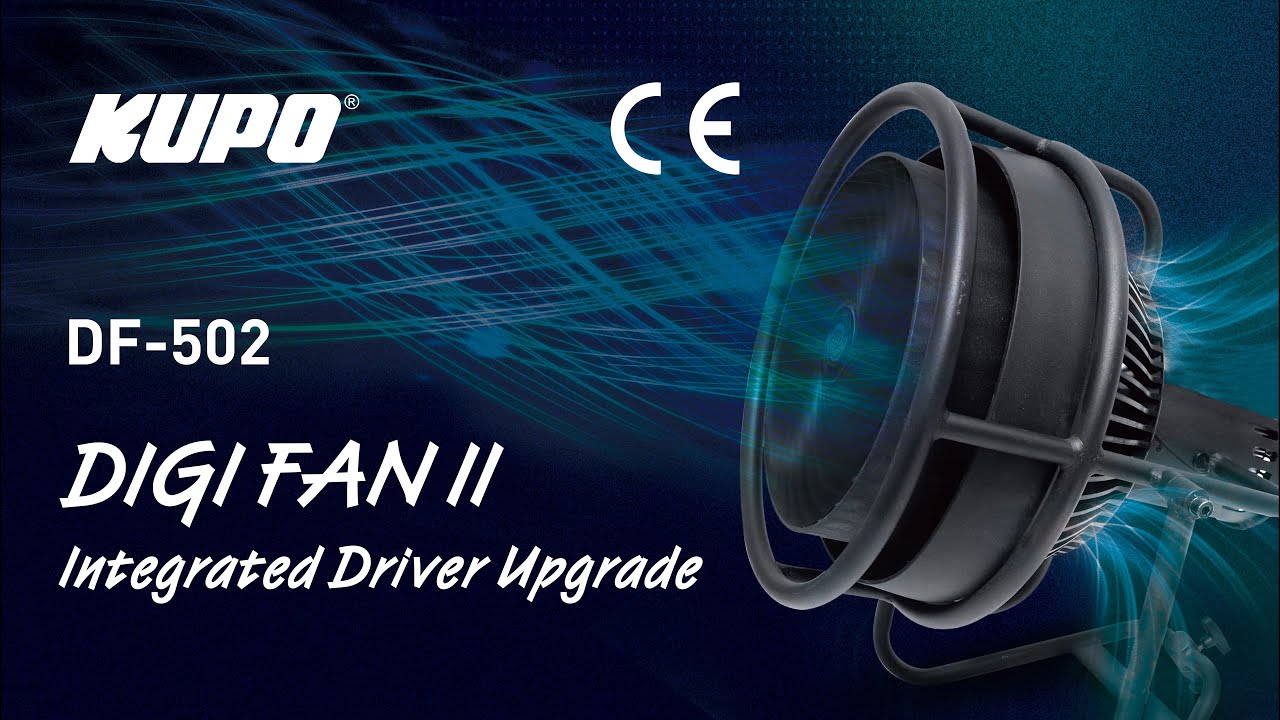 KUPO Digi-Fan II (DF-502) - Intergrated Driver Upgrade