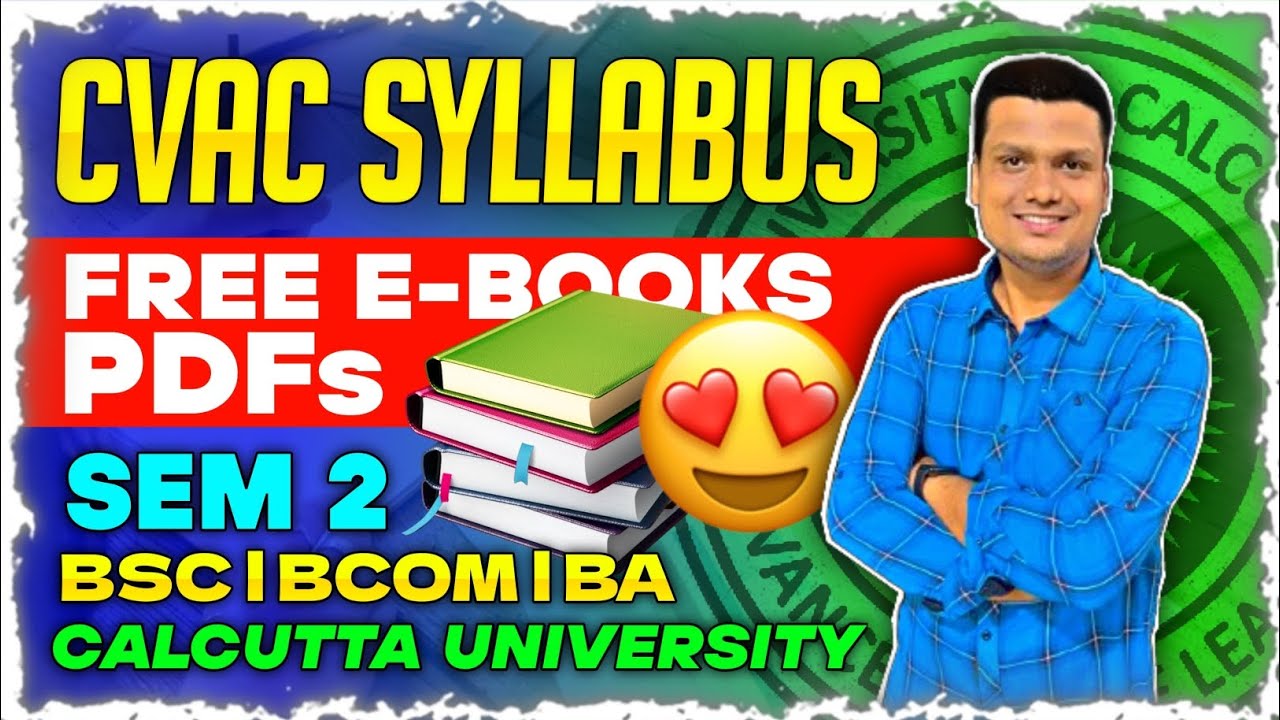 CVAC Syllabus | Free Notes | How to Prepare | Ba/Bsc/Bcom Sem-2 | Calcutta University