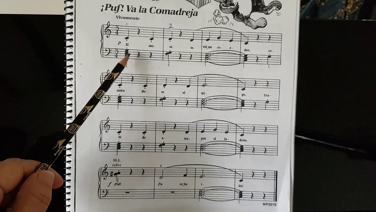 ¡Puf! Va la comadreja  1a  Parte  Mano derecha