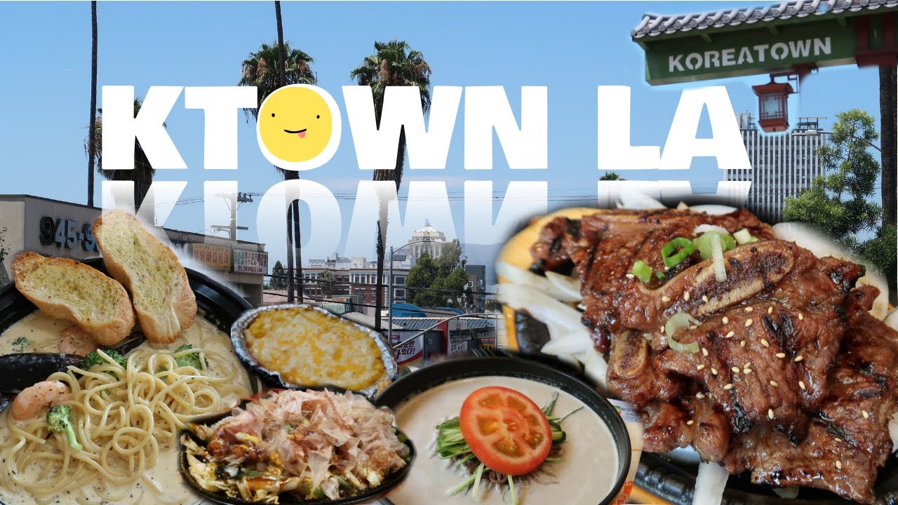Come eat all the foods with me in KOREATOWN LA