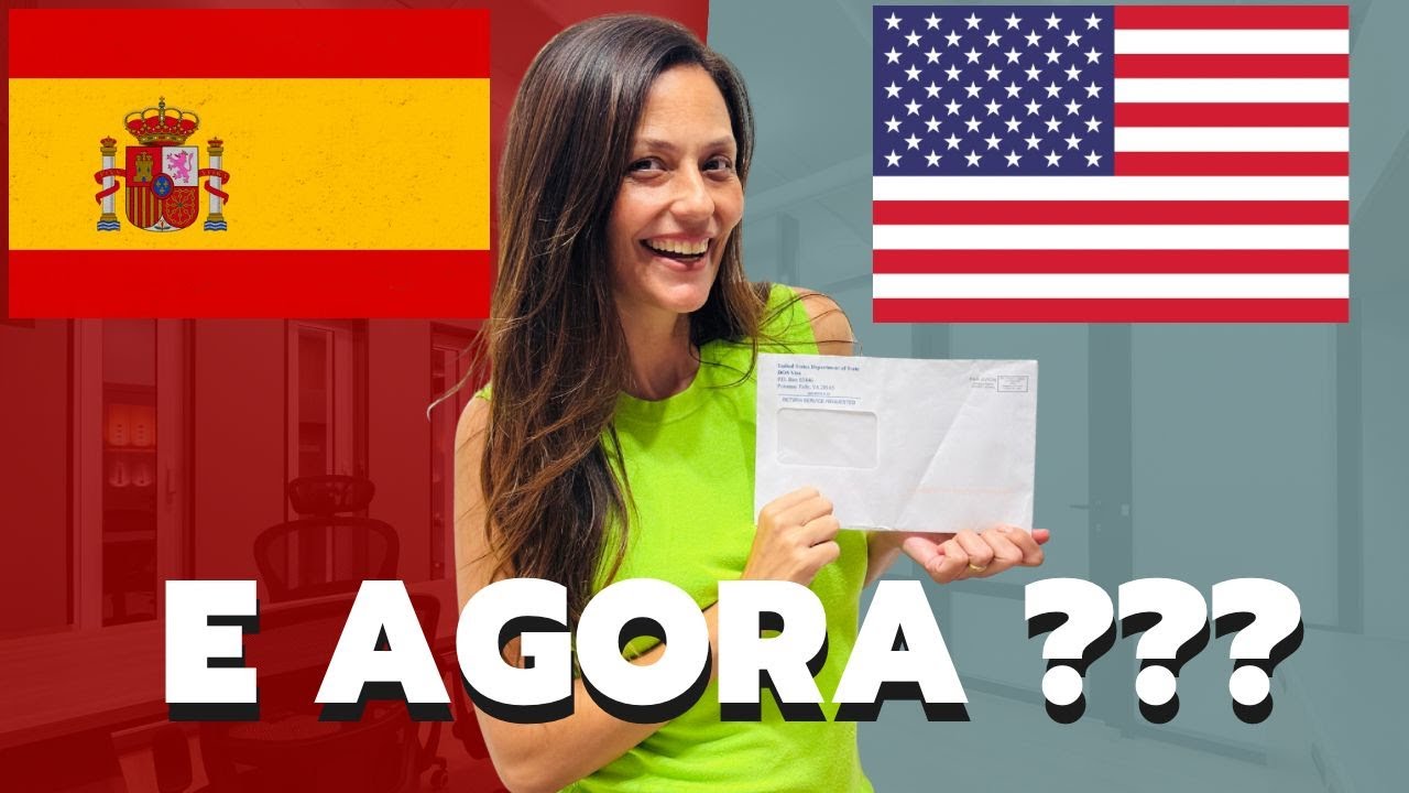 VAMOS DEIXAR A ESPANHA? Visto de trabalho para os EUA aprovado!