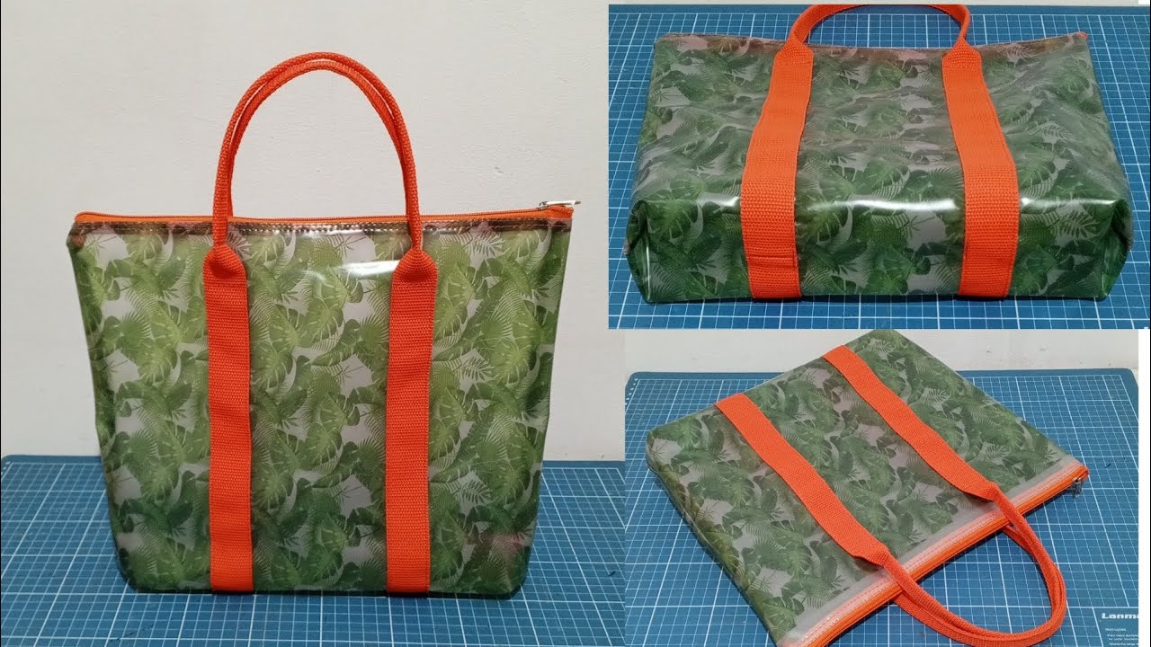 Bolsa de praia passo a passo de costura 