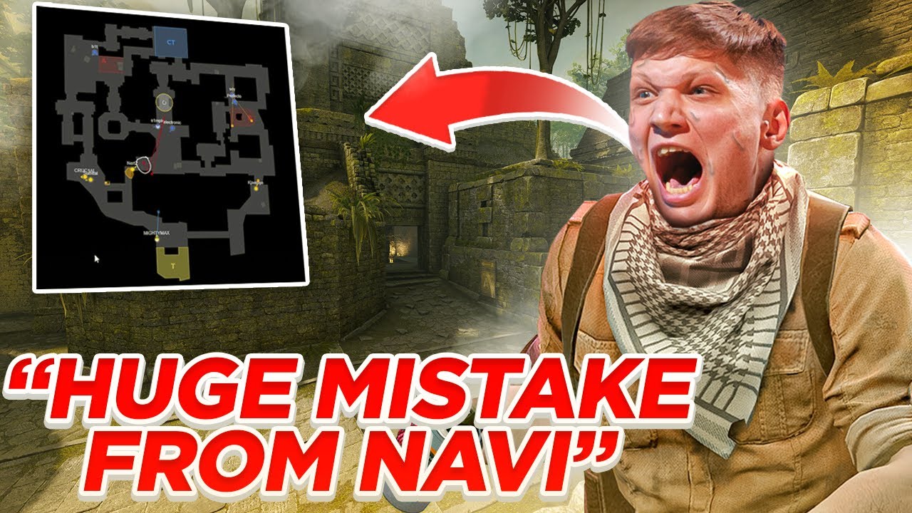 How We Beat The Worlds BEST Team NAVI at ESL Pro League (Ancient)