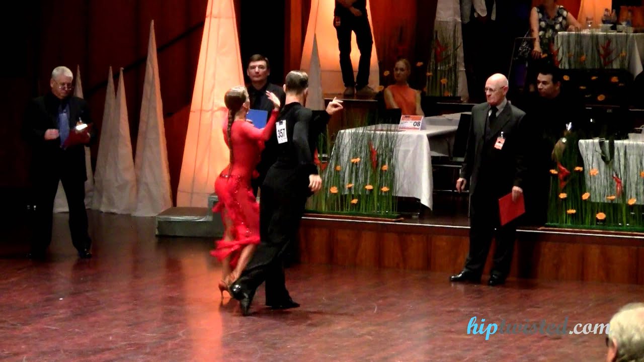 Marek Fiksa - Kinga Jurecka-Fiksa, m)))motion Mannheim 2012, WDC AL latin, final - samba