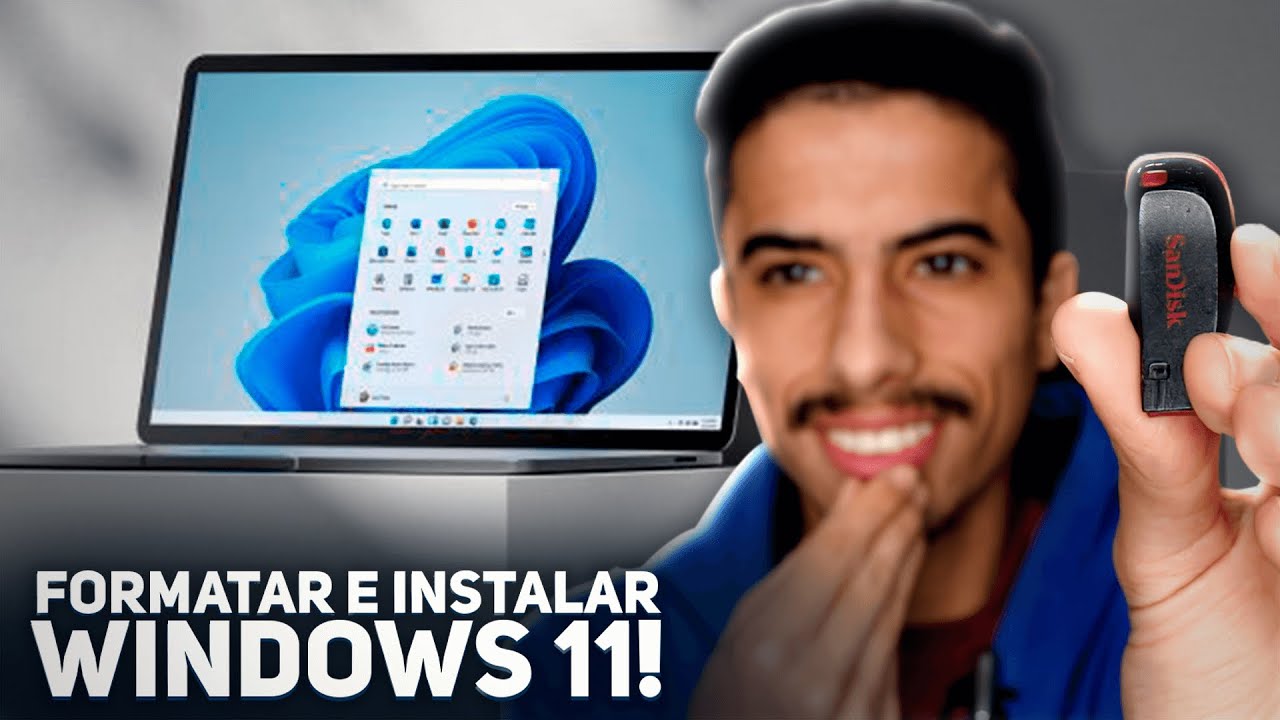 Como FORMATAR E INSTALAR o WINDOWS 11 com PENDRIVE BOOT&Aacute;VEL!