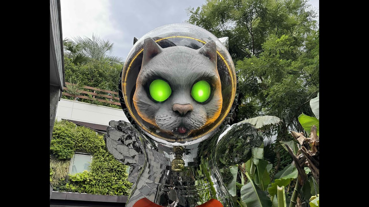 ヤノベケンジ：太郎と猫と太陽と　Kenji Yanobe :Taro,Cat,and Sun