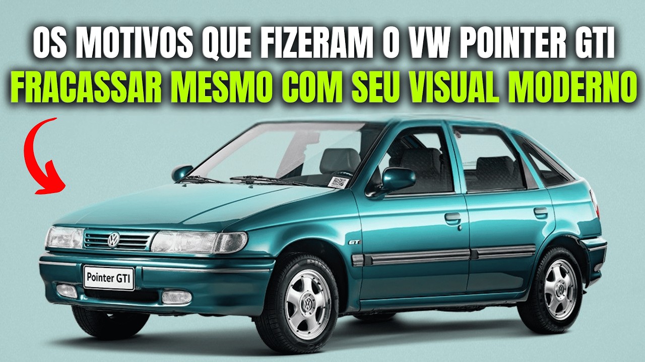 VW Pointer GTi &ndash; Um esportivo esquecido da Volkswagen, porque n&atilde;o fez sucesso