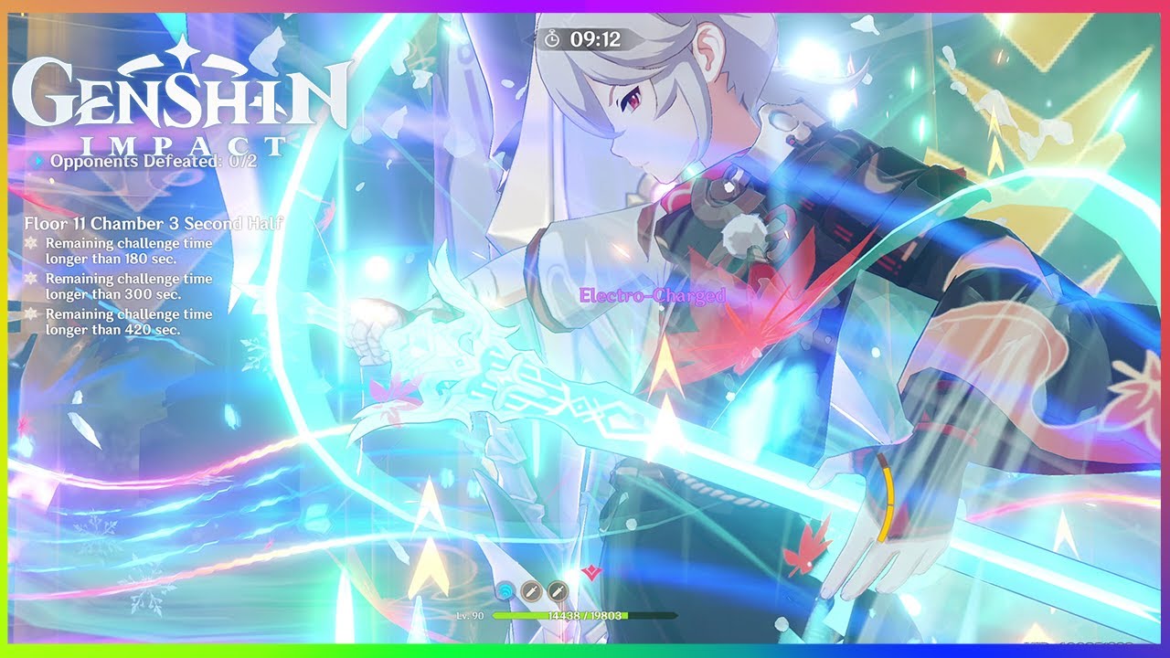 C6 Kazuha + C6 Albedo Abyss Floor 11 & 12 gameplay | R5 Freedom Sworn | Genshin Impact
