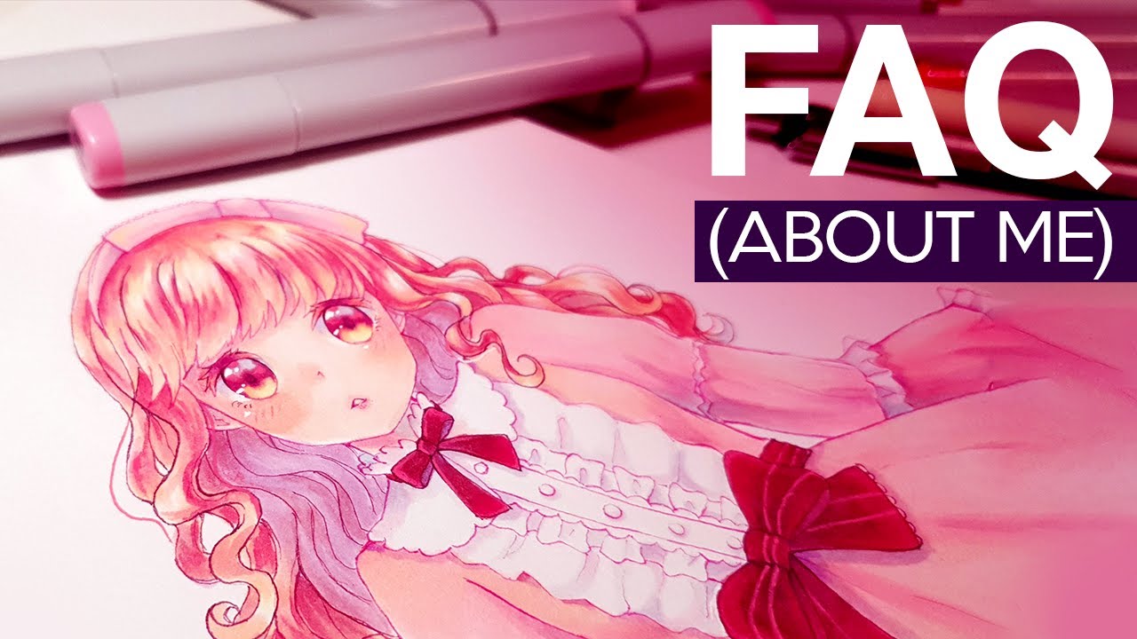 Answering Your Questions (FAQ) ★ Copic Markers Speedpaint
