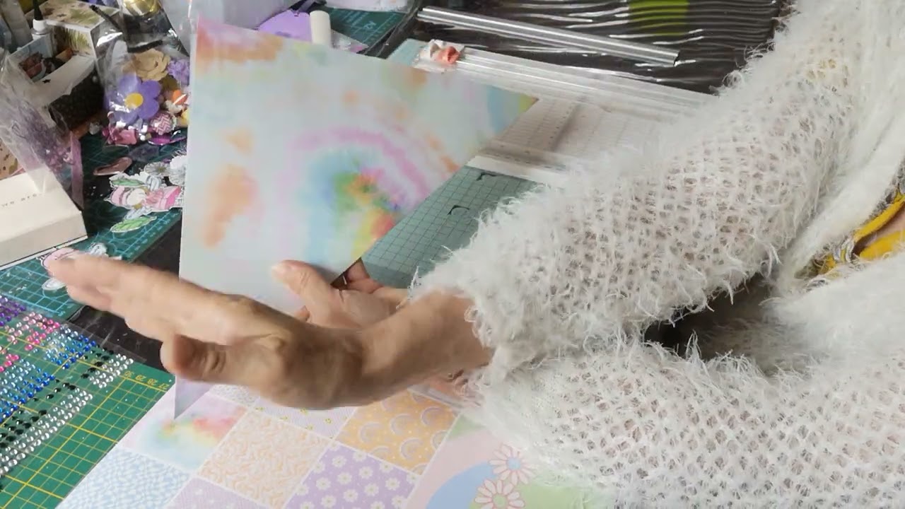 [tuto] :carte SIMPLE loaded (pochette) toute mignonne 🌼 🦋 💜