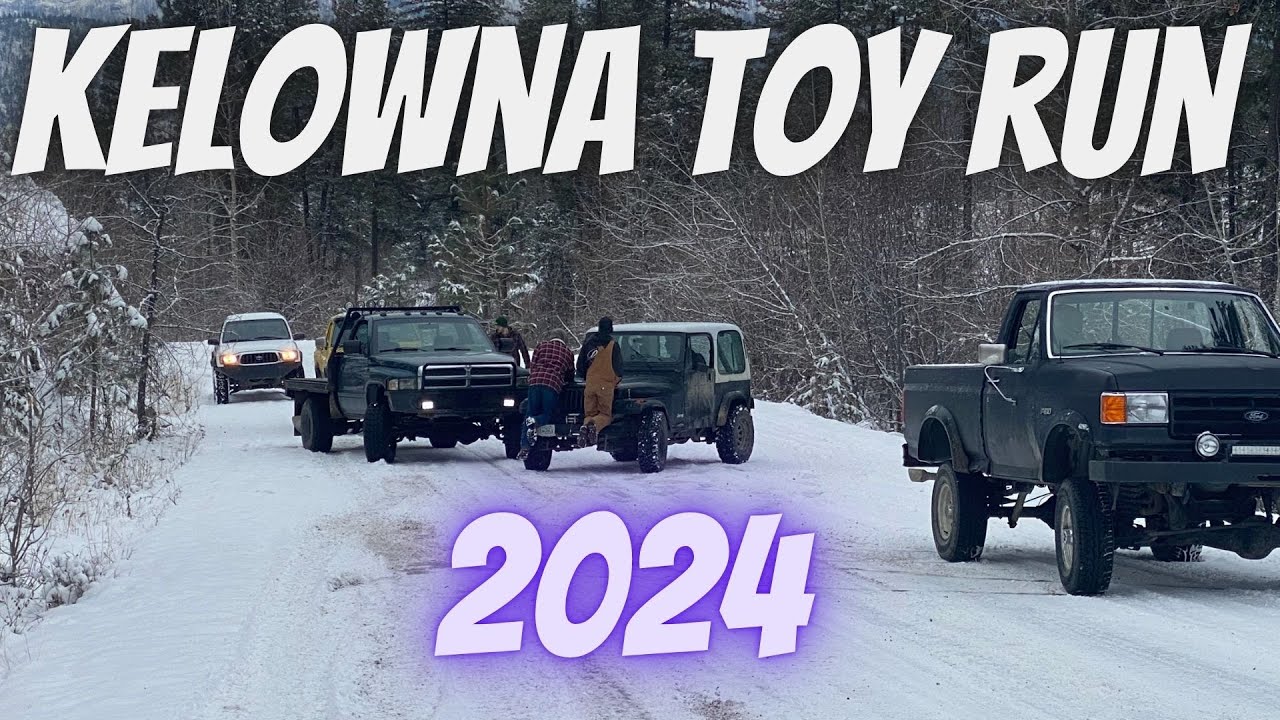 Kelowna Toy Run Madness: Icy Hills & Total Chaos!