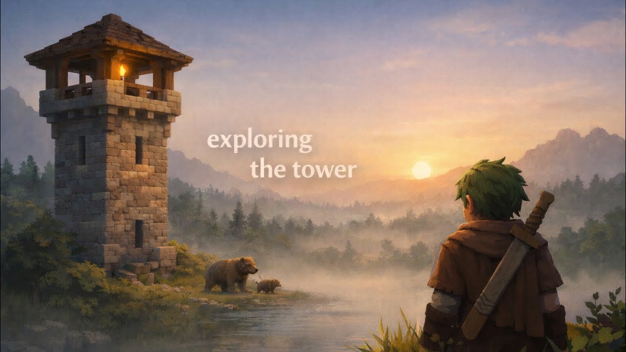 Turning an Abandoned Tower Into a Base | Hytale Part 3
