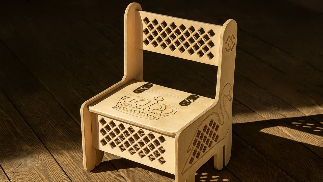 Making a Kids Chair on a CNC from Plywood