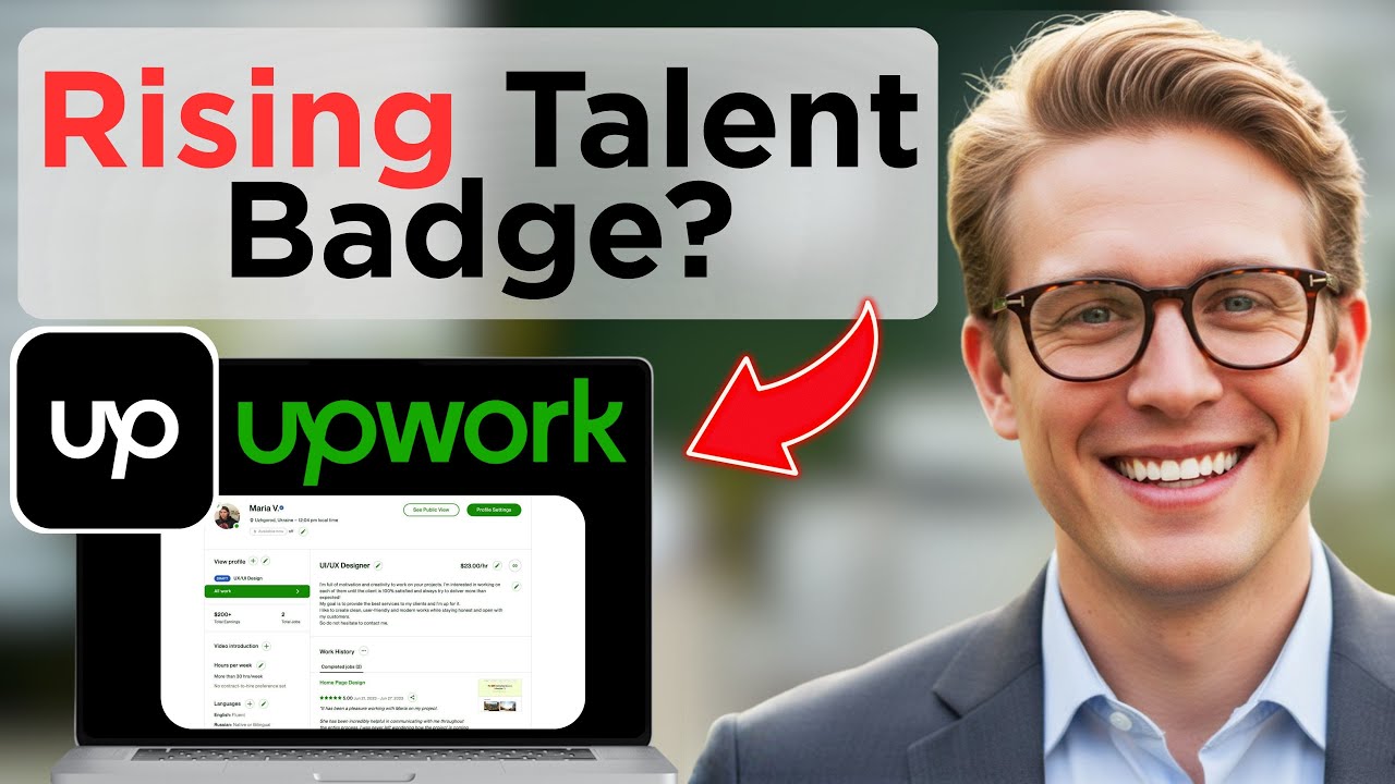 Как получить значок &laquo;Восходящий талант&raquo; на Upwork без каких-либо заданий! (Простое руководство)