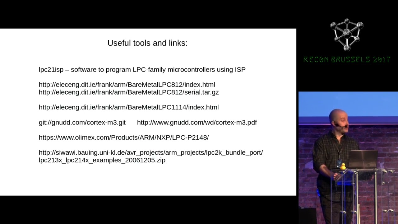 Recon 2017 Brussels - Breaking Code Read Protection on the NXP LPC-family Microcontrollers