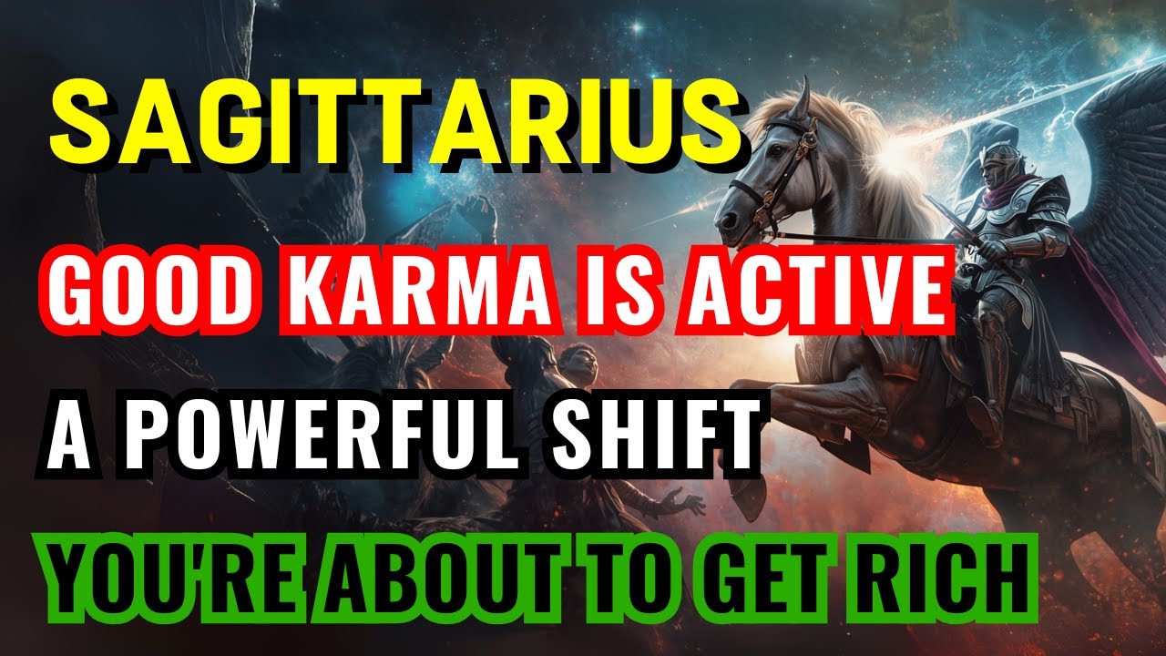 SAGITTARIUS ♐ YOU'RE ABOUT TO GET RICH! 💸 GOOD KARMA IS ACTIVE 😤 A POWERFUL SHIFT IS UNSTOPPABLE!
