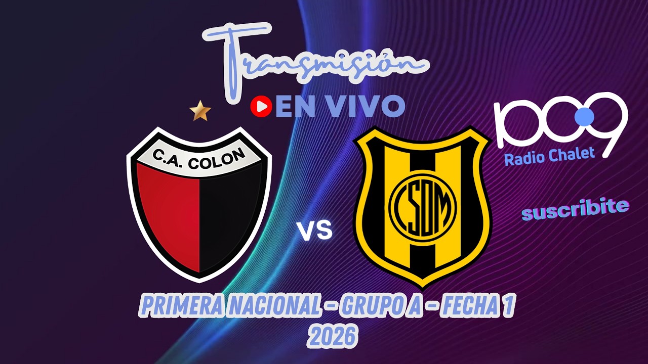 COLON de SANTA FE vs DEPORTIVO MADRYN  en  VIVO y DIRECTO