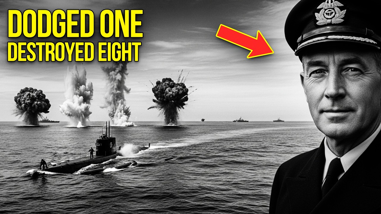 A U-Boat Fired First — He Dodged the Torpedo and Wiped Out Eight in Return