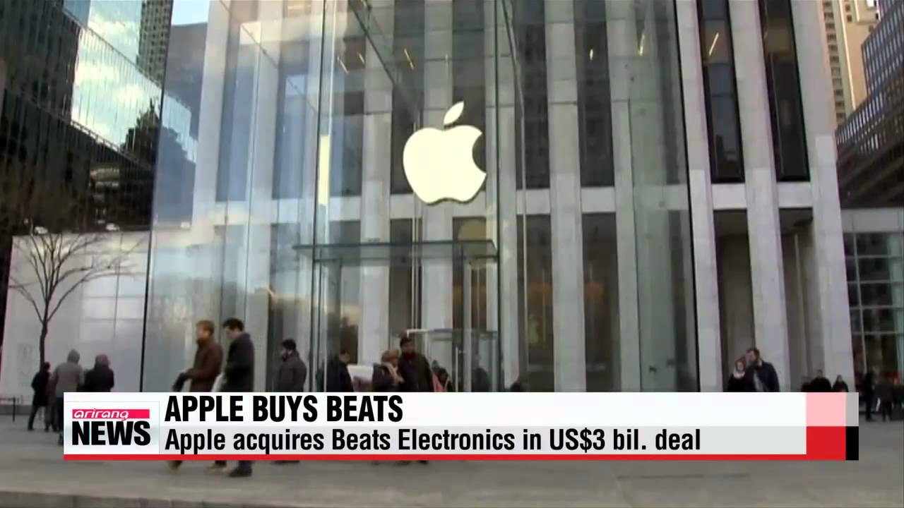 Apple buys Beats Electronics in $3 bil. deal