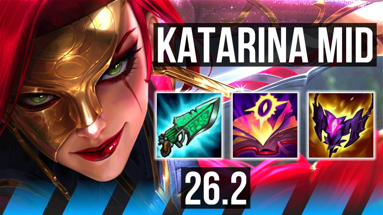 KATARINA vs FIZZ (MID) | NA Grandmaster | 26.2
