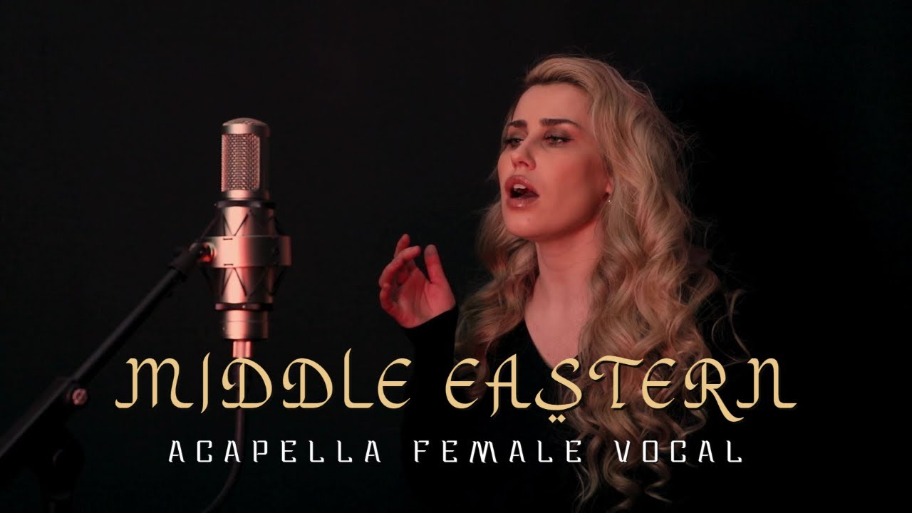 Belting Arabic Female Vocal Acapella | Emotional Haunting Healing Middle Eastern & Egyptian Music 🐪