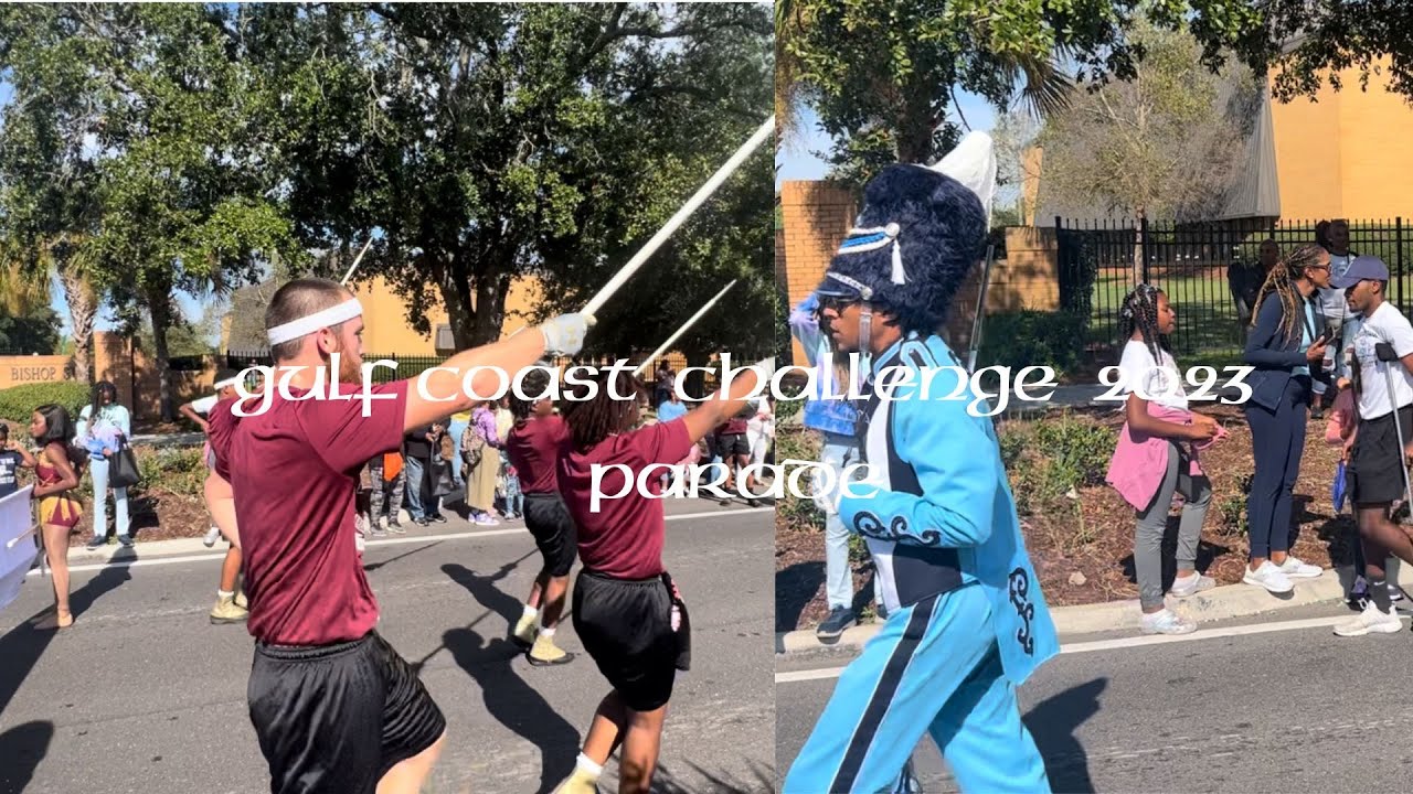 GULF COAST CHALLENGE PARADE 2023 ALABAMA A&M VS JACKSON STATE MOBILE ALABAMA