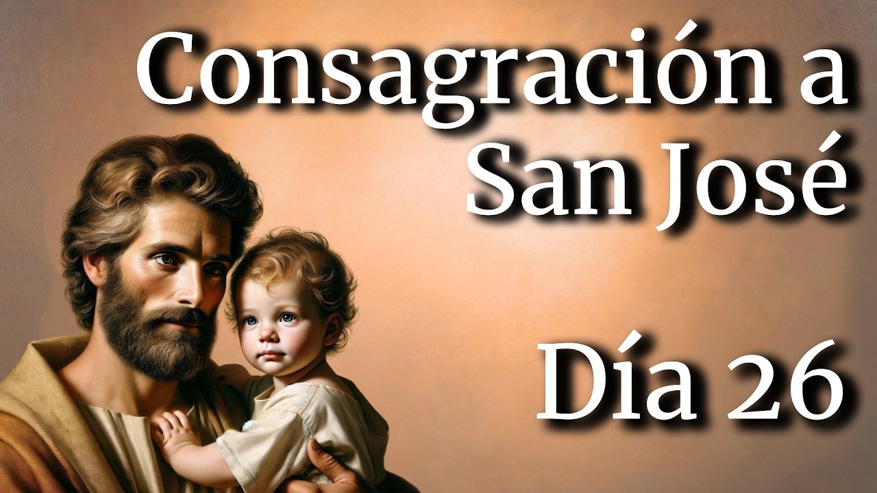 DÍA 26 de 33 || CONSAGRACIÓN A SAN JOSÉ || Febrero - Marzo 2026